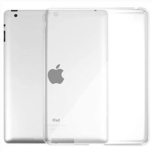 Asgens iPad 2nd/3rd/4th Gen. 9.7'' Case Transparent Slim Silicone Tablet case